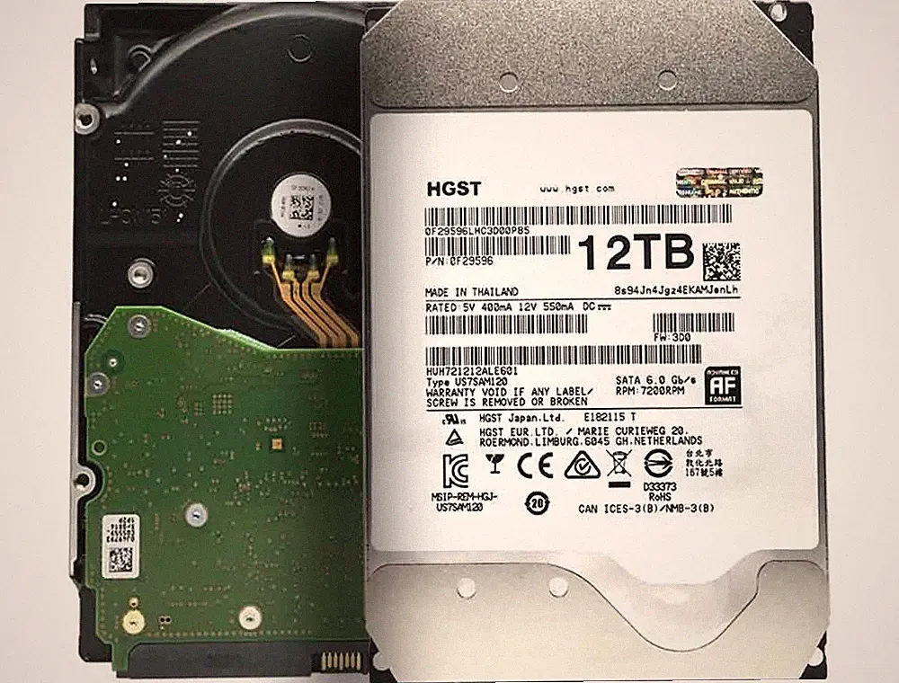 DEFECTIVE HGST Ultrastar DC HC520 12TB SATA 6Gb 256MB 35 G3D