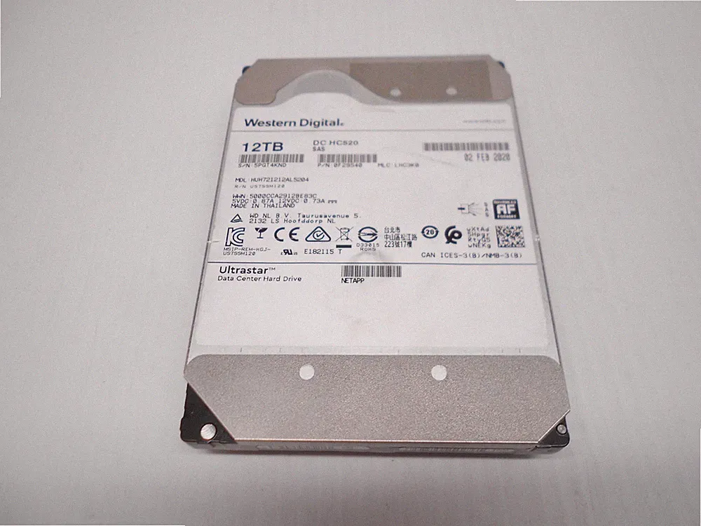 HGST 12TB 3.5'' 12G SAS Server Storage JBOD Hard Drive HUH721212AL5204 Dell HP