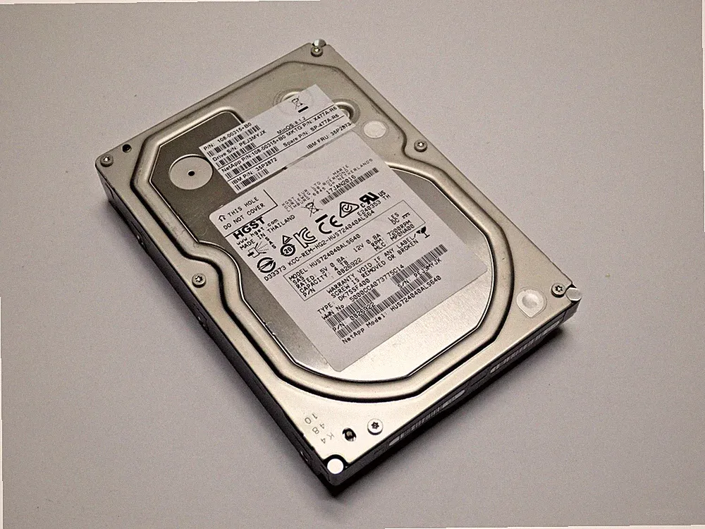 HGST 4TB 3.5'' 7.2K SAS HDD Server Storage Hard Drive, HUS724040ALS640