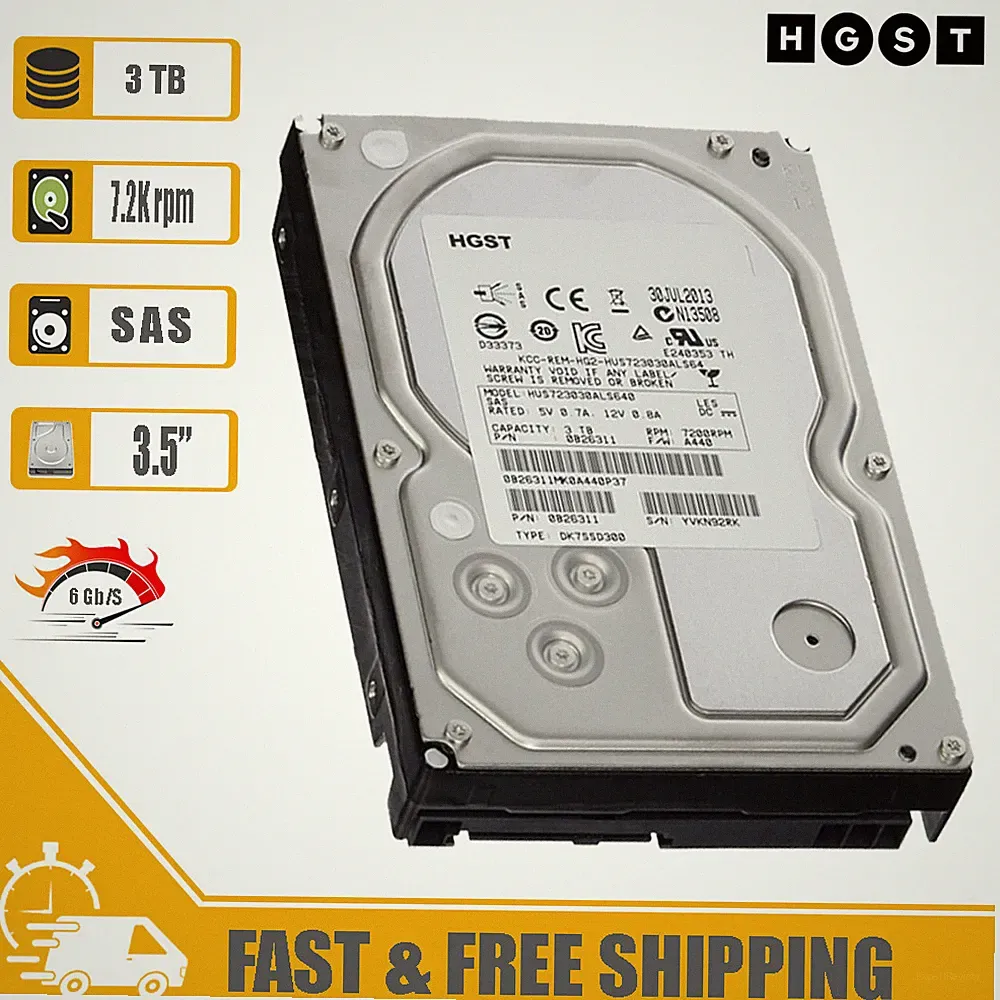 HGST 3 TB external hard drive